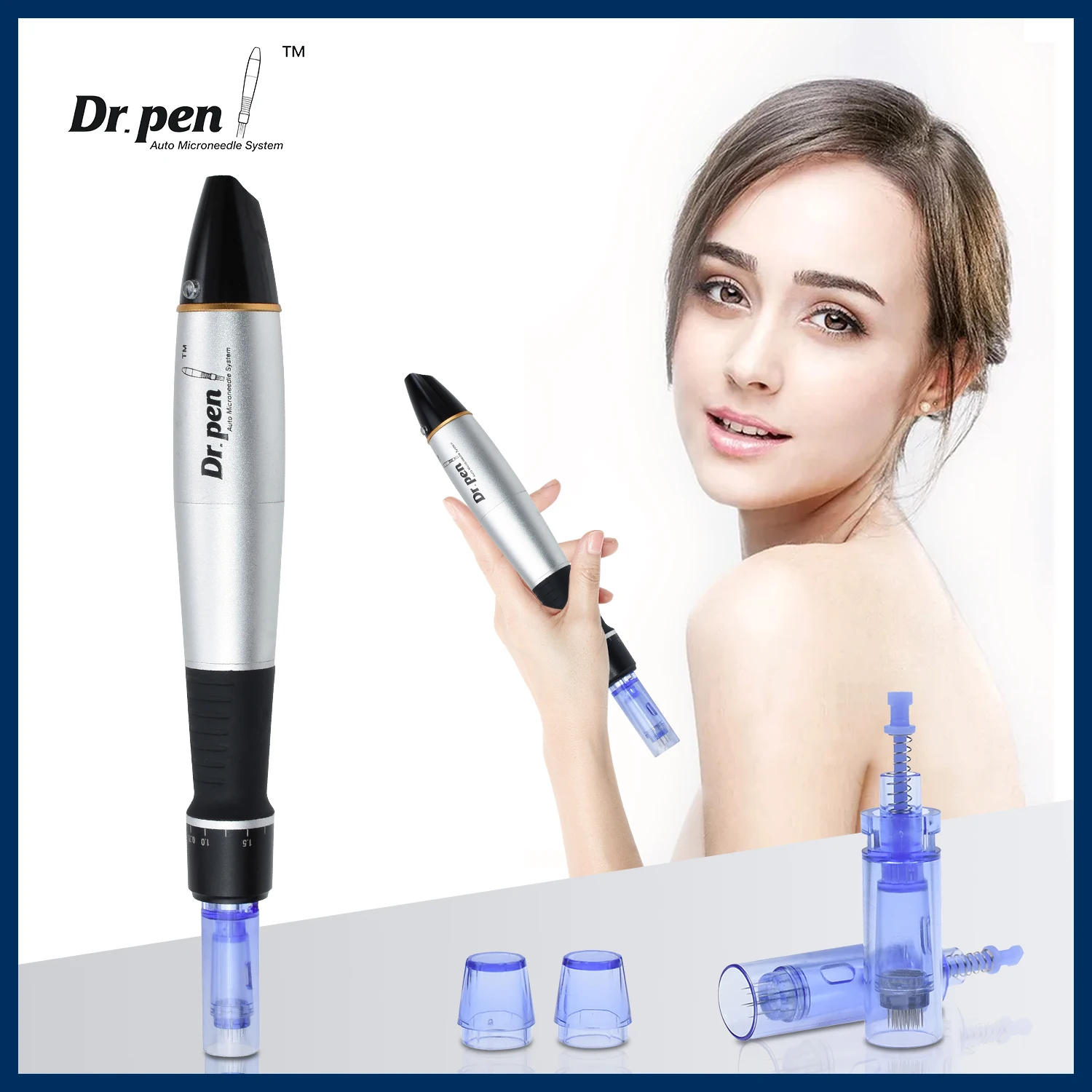 Dr.pen Ultima A1 Wired Professional Derma Pen Micro Needle Roller for Face Skin Care Microneedling Tool Skin Care Device