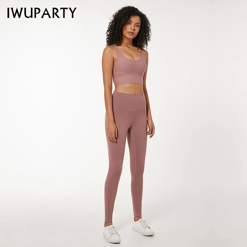 IWUPARTY, новинка, спортивный бюстгальтер с черной нитью, ударопрочный женский спортивный бюстгальтер, топы для спортзала, пуш-ап, фитнеса, тренировок, женская спортивная одежда