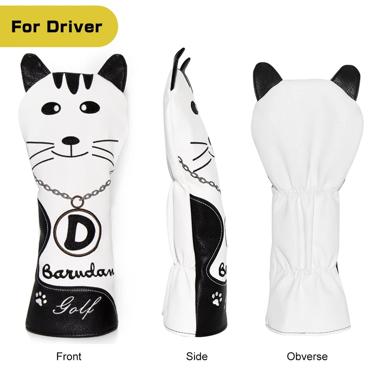 2 golf driver head covers