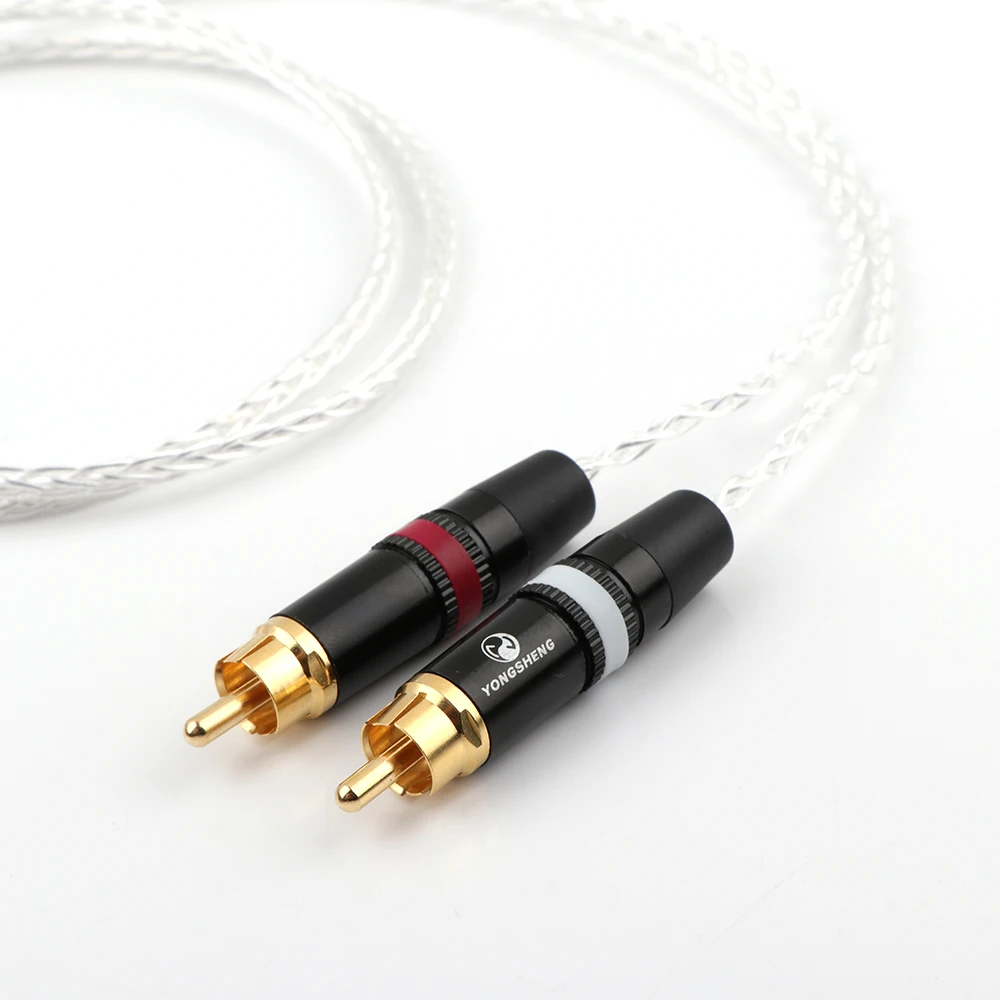 HIFI 4 4mm to 2 RCA Audio Cable WM1A 1Z PHA 1A 2A Z1R 4 4mm Upgrade Cable