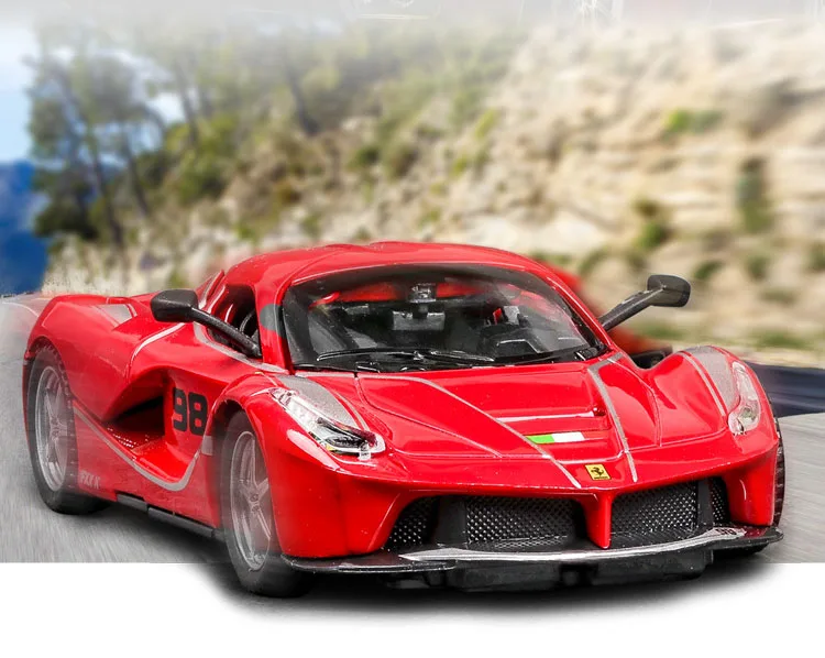 Высокая симуляция 1/32 FXX K спортивный автомобиль литая под давлением модель игрушечного автомобиля из металлического сплава откатные Машины Игрушки транспортные средства для детей Подарки для детей