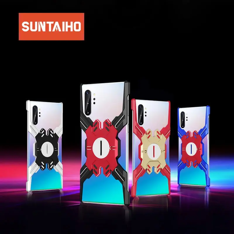 Suntaiho Защитный металлический противоударный чехол для samsung S8 S9 S10 Plus S10e Note8 Note9 Note10