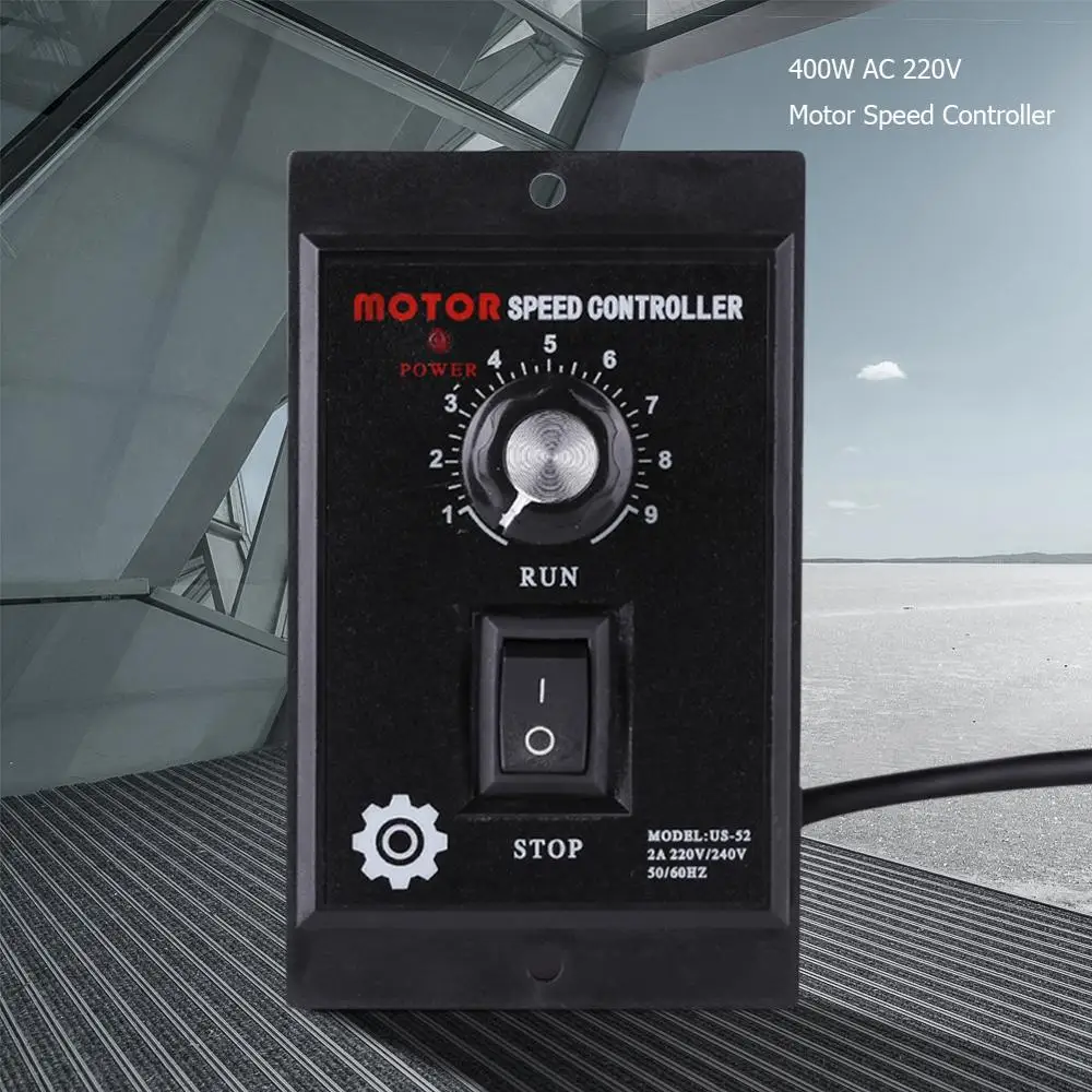 400W AC 220V Мотор Скорость контроллер определить регулятор движение вперед задним