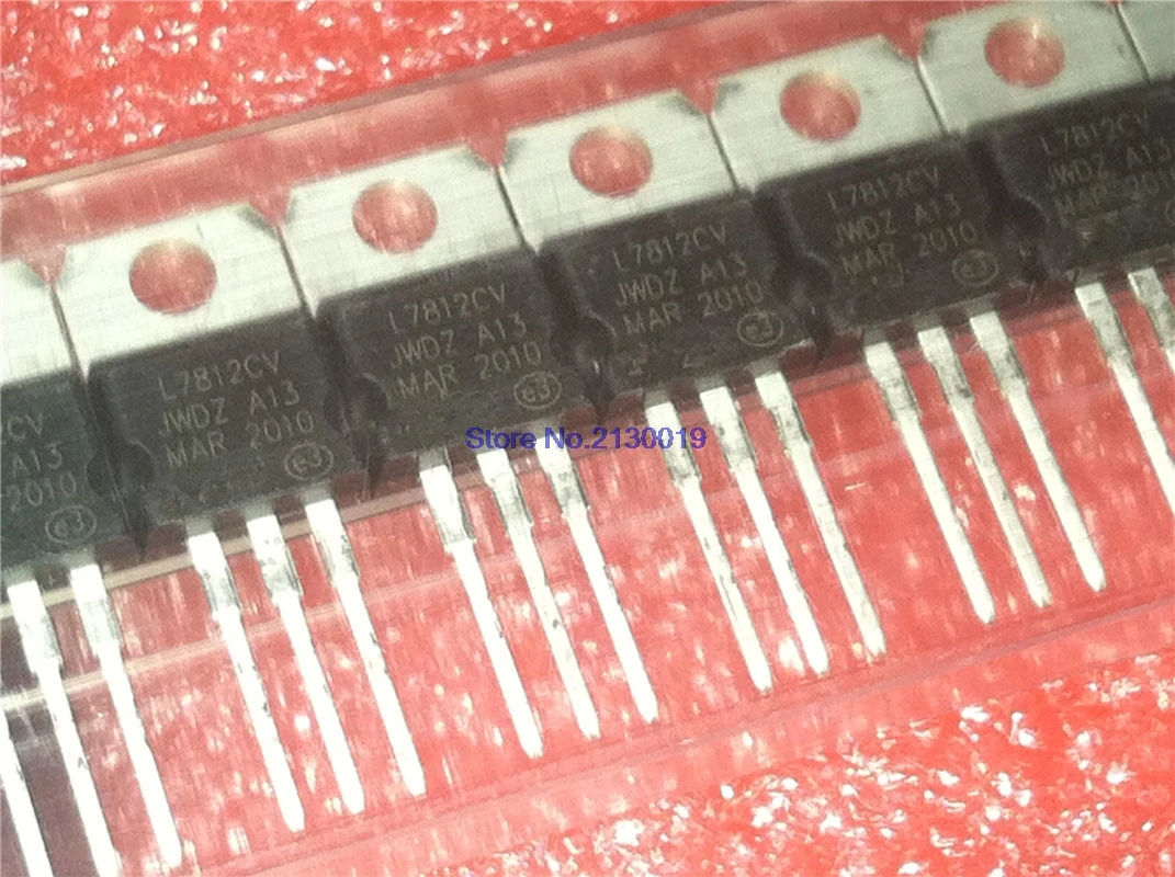 

10pcs/lot L7812CV L7812 7812CV TO-220 In Stock