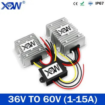 

High Efficiency 36V to 60V 3A 5A 8A DC to DC Boost Converter Step Up Vehicles Power Supply CE RoHS Waterproof Free Shipping XWST