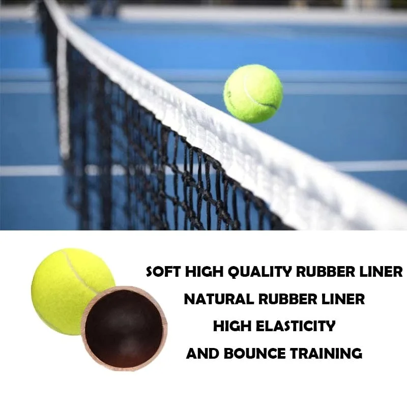 3 шт. тренировочный теннис практика высокая эластичность высокое качество Шерстяное волокно резина используется в школьном клубе соревнований обучение