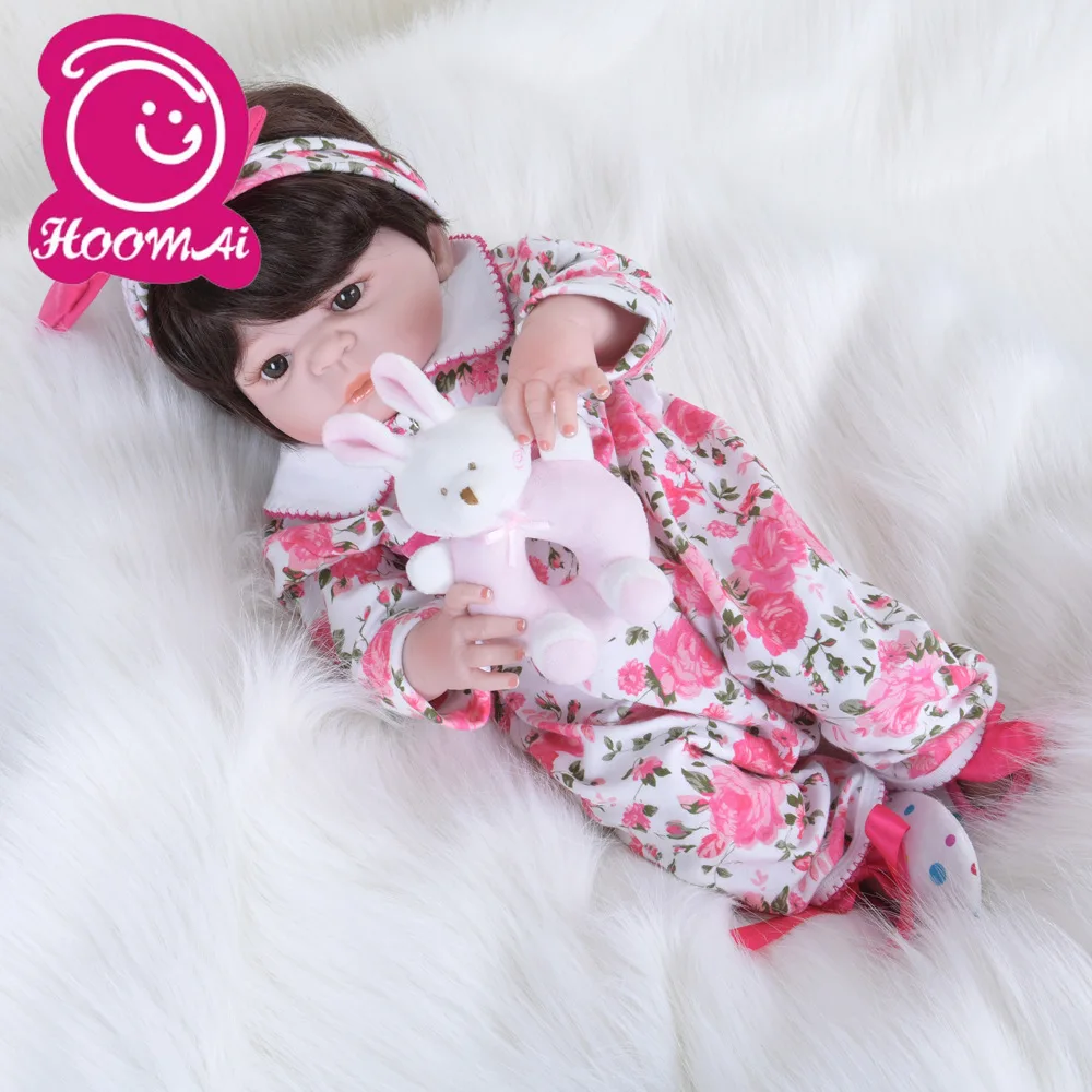 Милые куклы BeBe Reborn PP Хлопок тело 55 см силиконовые реалистичные Новорожденные