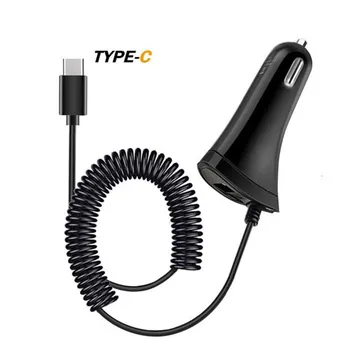 

Universal Dual USB Car Charger For USB Type C Cable Car Charger For Samsung S8 S9 Plus