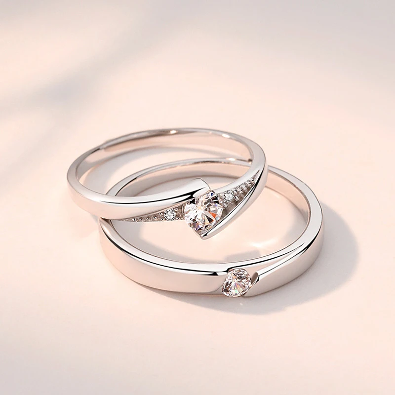 Кольцо из серебра 925 пробы с фианитами AAA|set rings|925 sterling silver ringsterling rings |