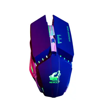 

Ziyou Lang Mouse Raton 2.4Ghz Wireless Led Mute Rechargeable Usb Gaming Computer Mice For Laptop Sem Fio Inalambrico