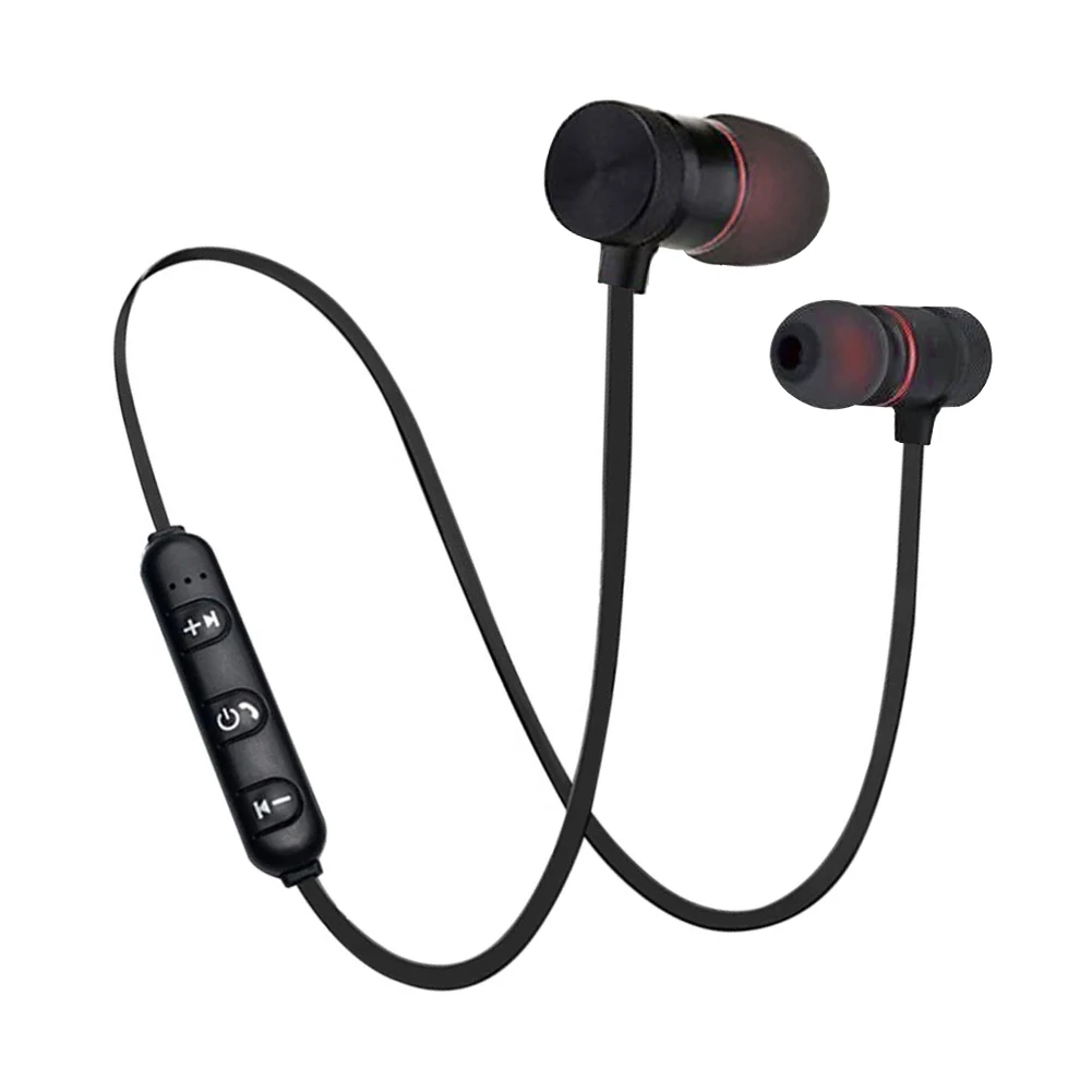 Magnetic Wireless Earphone Bluetooth-compatible Earphone Stereo Sports Waterproof Earbuds Wireless In-ear Headset With Mic wireless headphones bluetooth headset