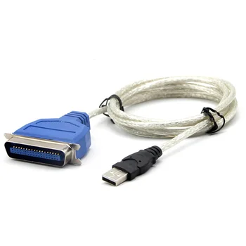 

USB To Parallel IEEE 1284 36 Pin Printer Cable Adapter For Windows 7 8 Brand New And High Quality Adapter Cable