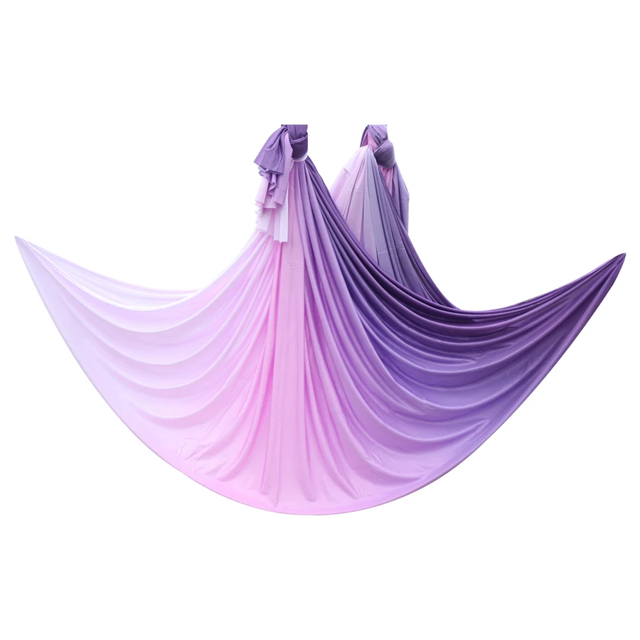 

Prior Fitness 9.2 Meters Yoga Hammock Aerial Silks Fabric Ombre Anti Gravity Yoga Accessories Aerial Swing Traction Device Fitne