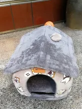 Bed-Mat Basket Kennel Sofa Dog-House Cat-Nest Puppy Cave Foldable Small Chihuahua Pet-Products