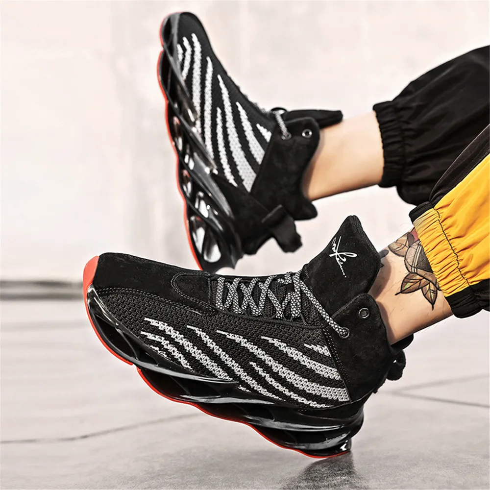 Новинка, брендовая мужская обувь для бега, бега, тенниса, Модные дышащие кроссовки на шнуровке