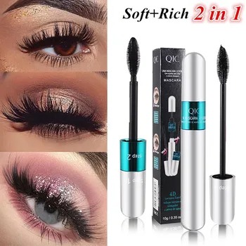 

3D Fiber Mascara Long Black Lash Eyelash Extension Waterproof Lengthening Eye Lashes Korean Eye Makeup Extension Tool GK