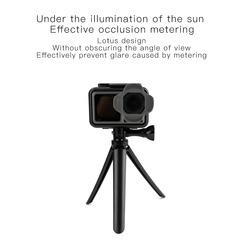 Action Camera Lens Cap Sunshade Cover Protector for DJI OSMO ACTION Accessories For Sun Hood | Электроника