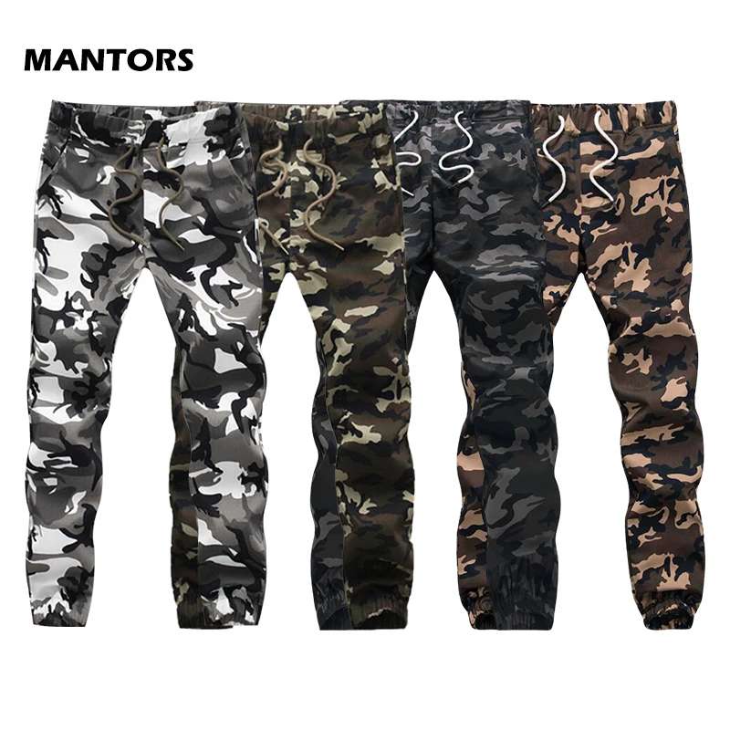 

2019 Men Camouflage Pants Joggers Cotton Pencil Harem Pants Autumn Casual Mens Trousers Military Style Army Tactical Pants 5XL
