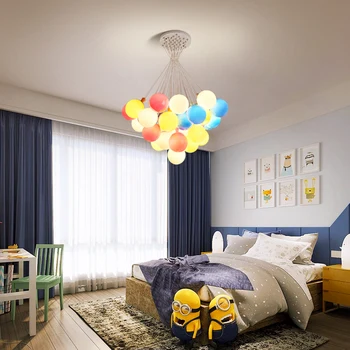 

LICAN Modern LED Ceiling Lamp lights for Living room Bedroom lustre de plafond colorful balloon LED lustres home ceiling+lights