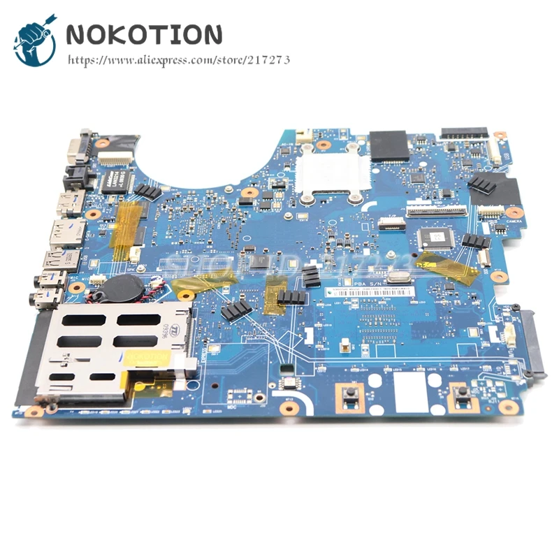 NOKOTION BA92-05738A BA92-05738B BA41-01060A BA41-01061A для samsung NP-R522 R522 Материнская плата ноутбука PM45 DDR2 Процессор