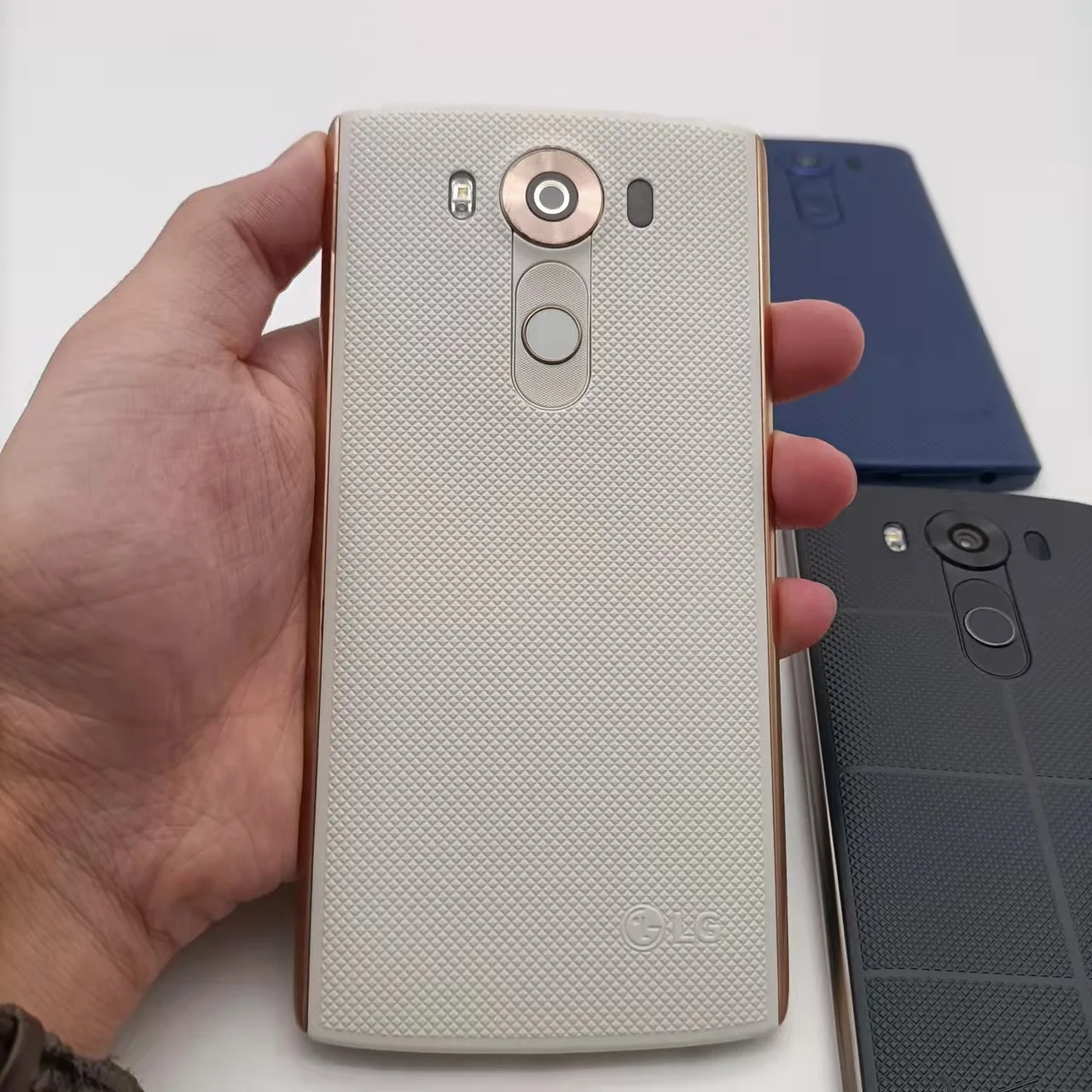 LG Electronics - きのこさま専用LG V10 H900 ブラック 5.7インチ 64GB 4GB Original Unlocked LG V10 H961 Dual Sim Slots 64GB 16MP 5.7