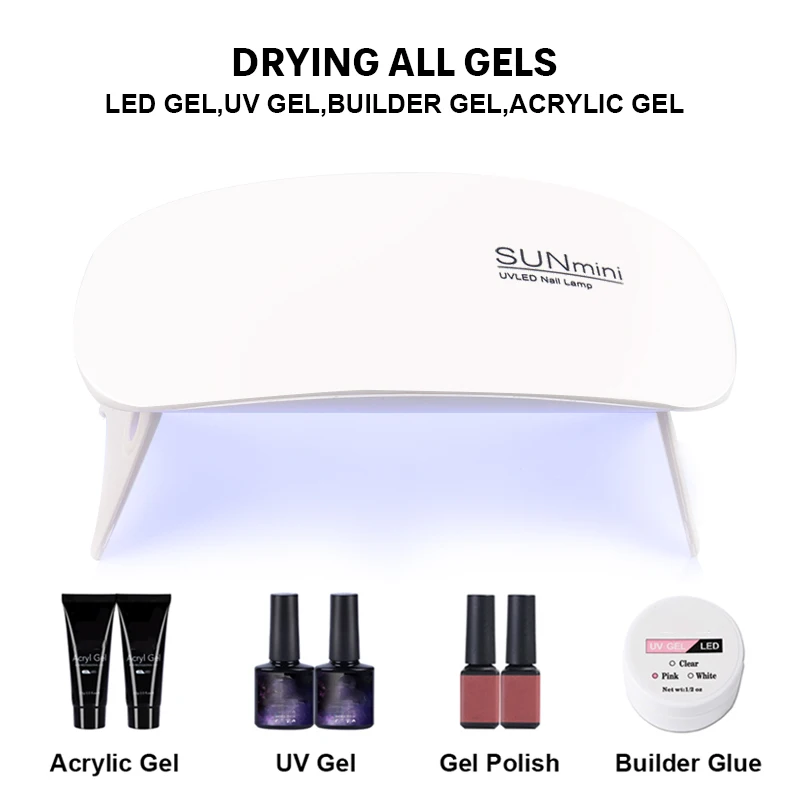 

Mini Nail Dryer Portable Uv Led Nail Lamp With Usb Cable Mouse Shape Curing Lamp For Gel Nail Polish Professionally
