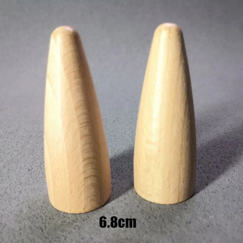 2 шт. детские деревянные Семейные куклы ручной работы, DIY игрушки, рождественские подарки, деревянные Пустые игрушки ручной работы, подарки для рисования - Цвет: 2pcs tree B