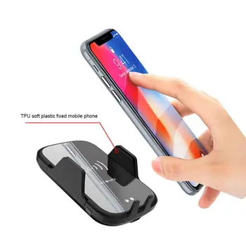 

New Car Wireless Charger Intelligent Infrared Fast Wirless Charging Car Phone Holder