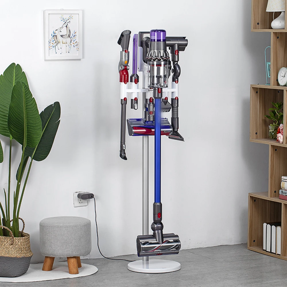 Держатель для пылесоса Dyson V11 Dok без пробивки 9 отверстий|Подставки хранения и