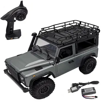

LeadingStar MN-99S 1/12 2.4G 4WD Rc Car W/ Turn Signal LED Light 2 Body Shell Roof Rack Crawler Truck RTR Toy