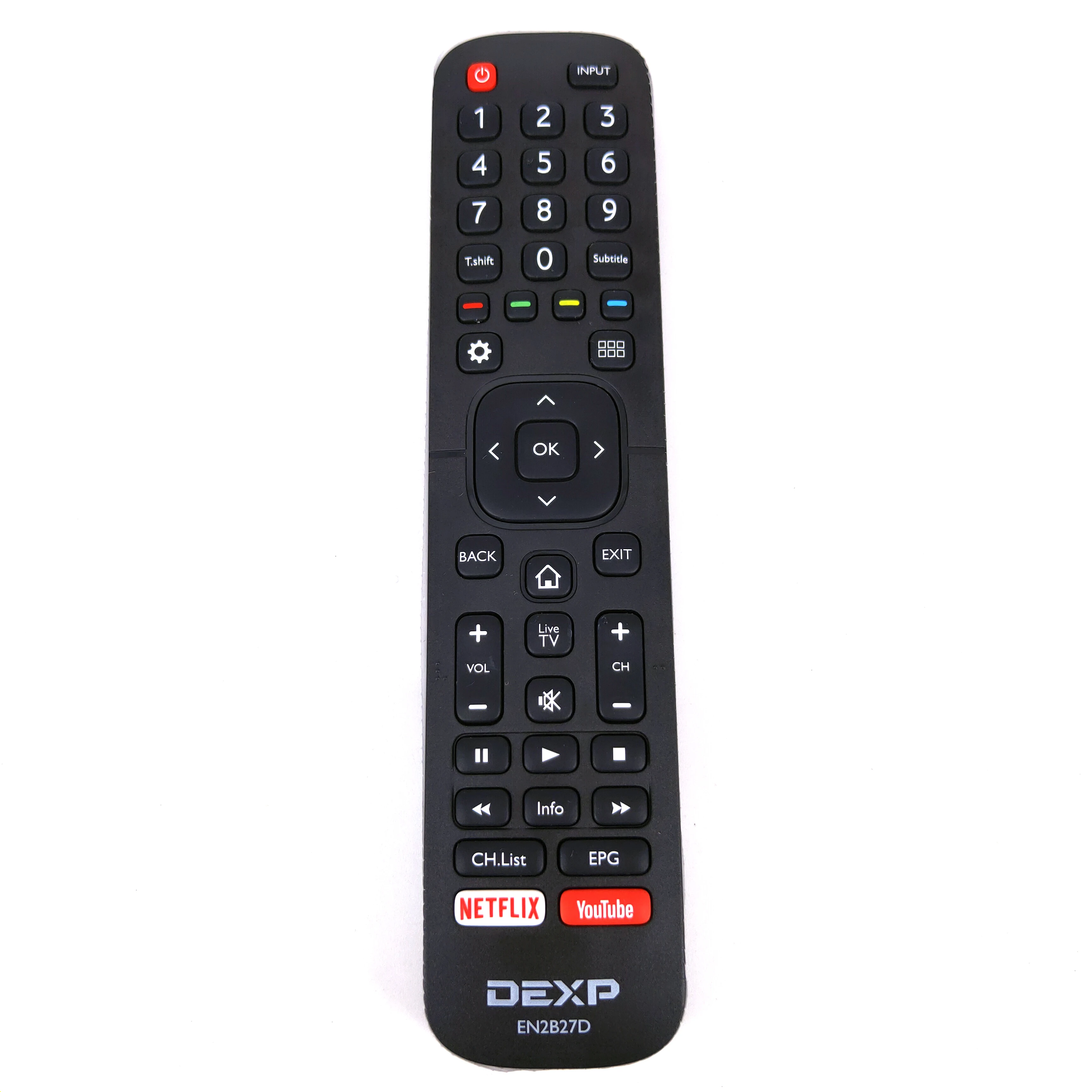 Пульт дистанционного управления для DEXP tv EN2B27D RC3394417/03 для H32C8000H H32D8100H с Netflix Youtube Fernbedienung