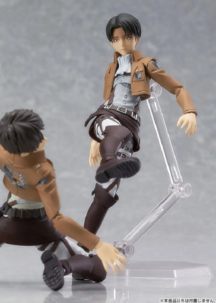 Чэн Юань игрушек Figma 213 MF для косплея по аниме «атака на Титанов»(Вейер Heichou Леви супер стильная футболка с изображением персонажей видеоигр Гараж Комплект