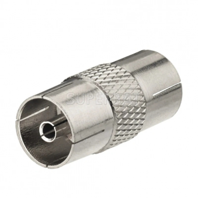 TV Antenna Adapter RF Coaxial Connector for TV Female to Jack