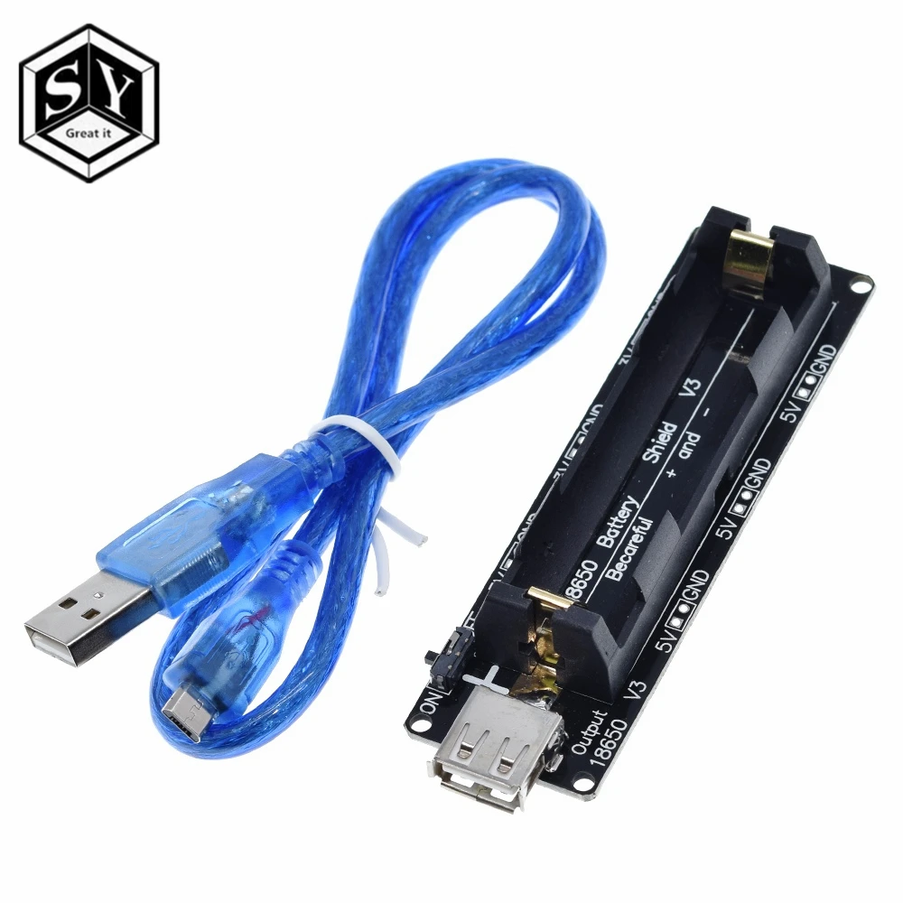 ESP32 ESP32S Wemos для Raspberry Pi 18650 Батарея заряда щит V3 Micro USB Порты и разъёмы Тип 0.5A Arduino