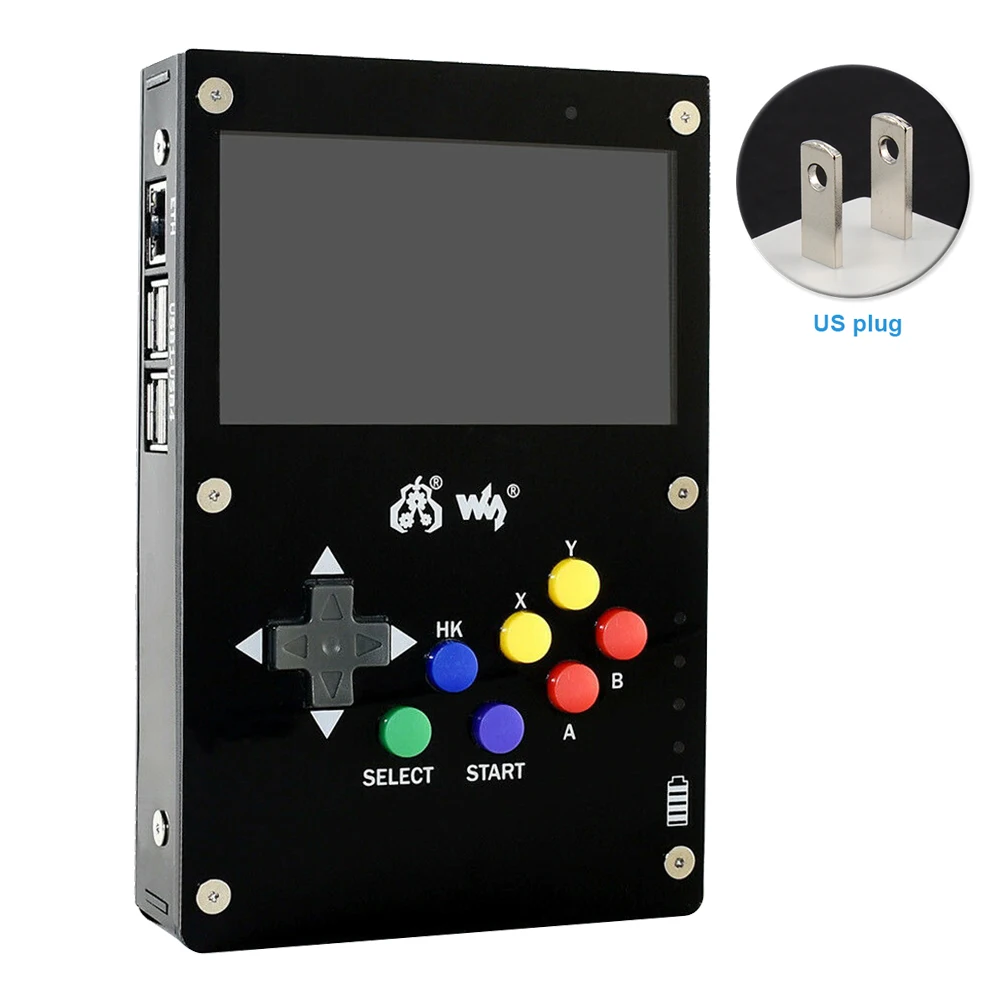 GamePi43 ips экран RetroPie игровая консоль 4,3 дюймов 800 × 480 для Raspberry Pi 3B