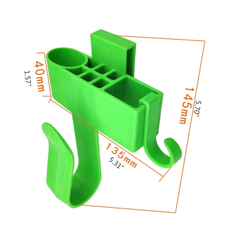 portable tool chest Electric Wrench Hanging Waist Rack Electrician Waist Rack Electric Drill Tool Kit Woodworker Bracket for Workers large tool chest