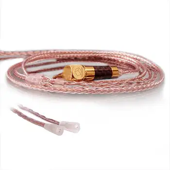 

8N Cable for Sennheiser Headphone IE MMCX HIFI Headphones Replacement Audio stereo Cable Cords 3.5mm Jack