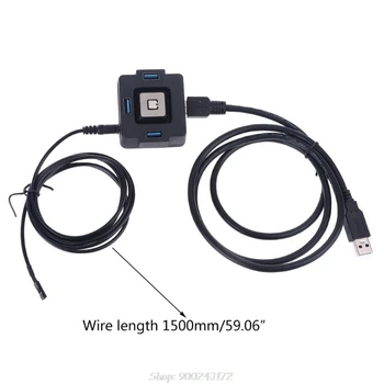 

Multifunction Desktop PC Switch 3 Port USB 3.0 with Audios Microphone Computer External Power Reset Button S17 20 Dropship