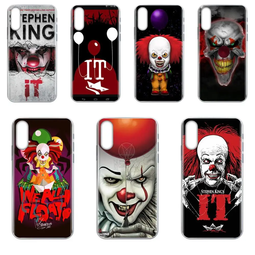 Для Apple iPhone 11 Pro 4 4S 5 5S SE 5C 6 6S 7 8X10 XR XS Plus Max высокое качество Забавный Стивен Кинг's It