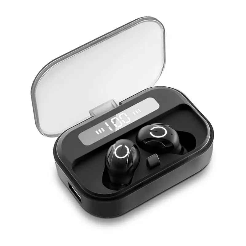 Mr T11C TWS наушники с басами, Bluetooth 5,0, Беспроводные спортивные наушники с шумоподавлением, светодиодный дисплей, зарядная коробка