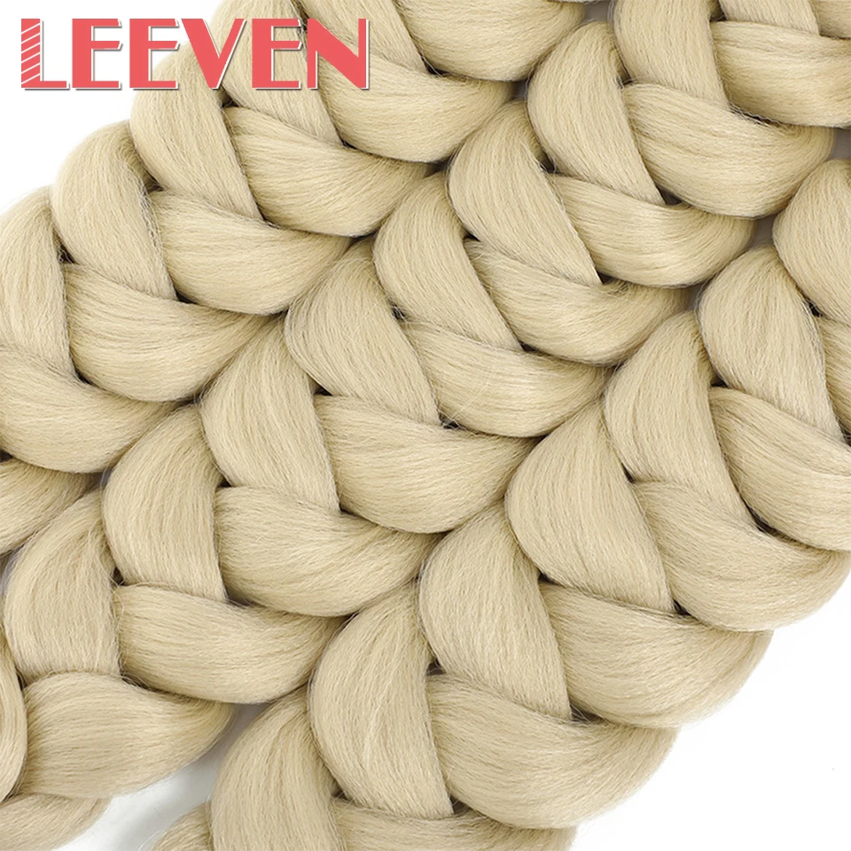 Синтетические косички Leeven 82 дюйма 165 г розовые|hair black|hair black bluehair synthetic | - Фото №1