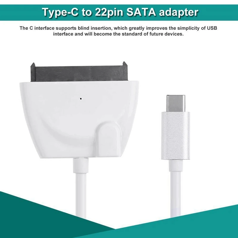 Usb3.1 тип-c до 22 Pin Sata Sdd жесткий диск адаптер кабель конвертер супер скорость