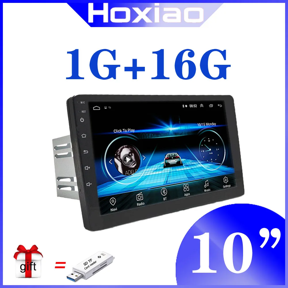 2 din автомобильный радиоприемник для Android мультимедийный плеер 9 inche 1G ram для Toyota Volkswagen hyundai Киа Renault Suzuk Nissan Honda Для Audi Lada