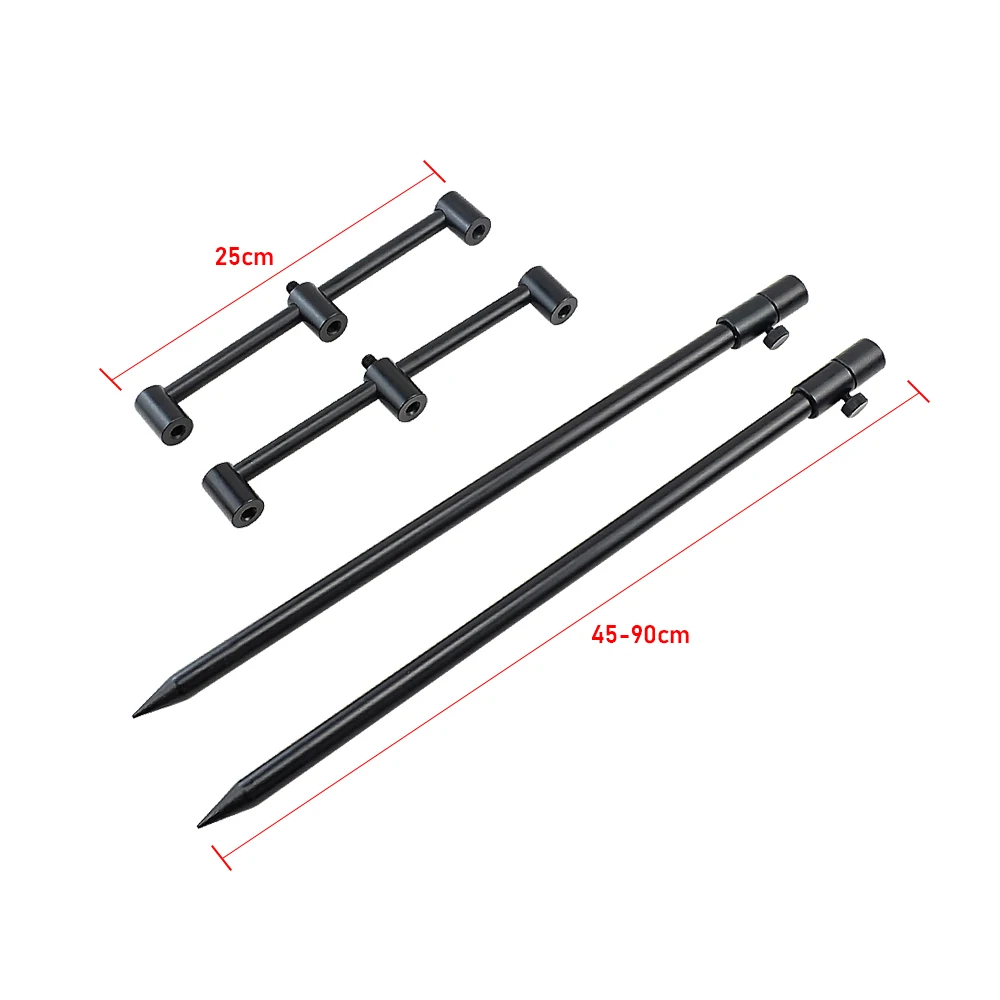 Height 45-90cm Рыболовные снасти для ловли карпа, банковские палочки и Buzz Bars, удочка для ловли карпа, набор оборудования для ловли карпа - Цвет: Height 45-90cm