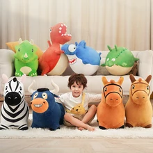 

Kids Ride On Seat Bouncer Jumping Horse Toys Kids Animal Bouncy Horse Hopper Toys Ride On Child Baby Play Toys Christmas Gift