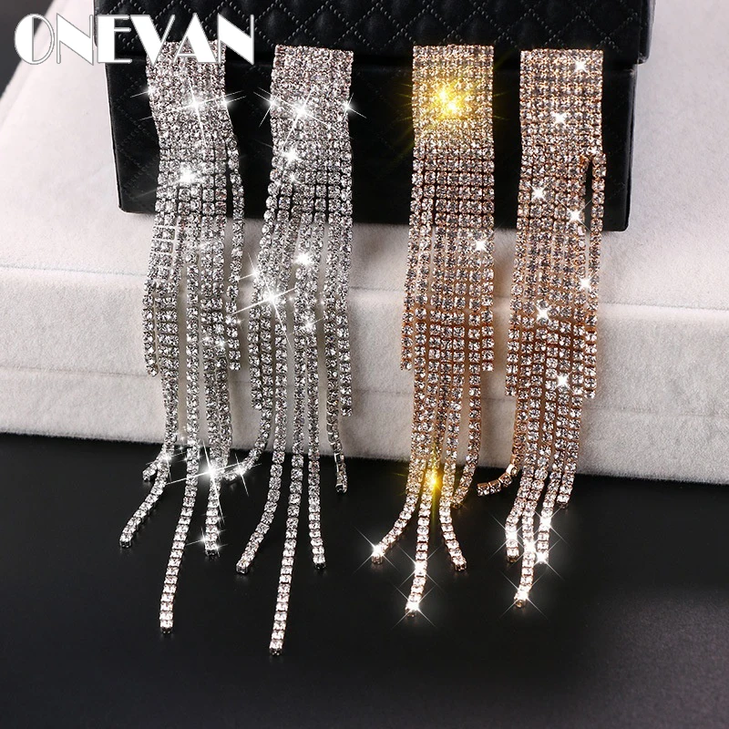 Новые блестящие серьги-подвески золотого/серебряного цвета для танцев и