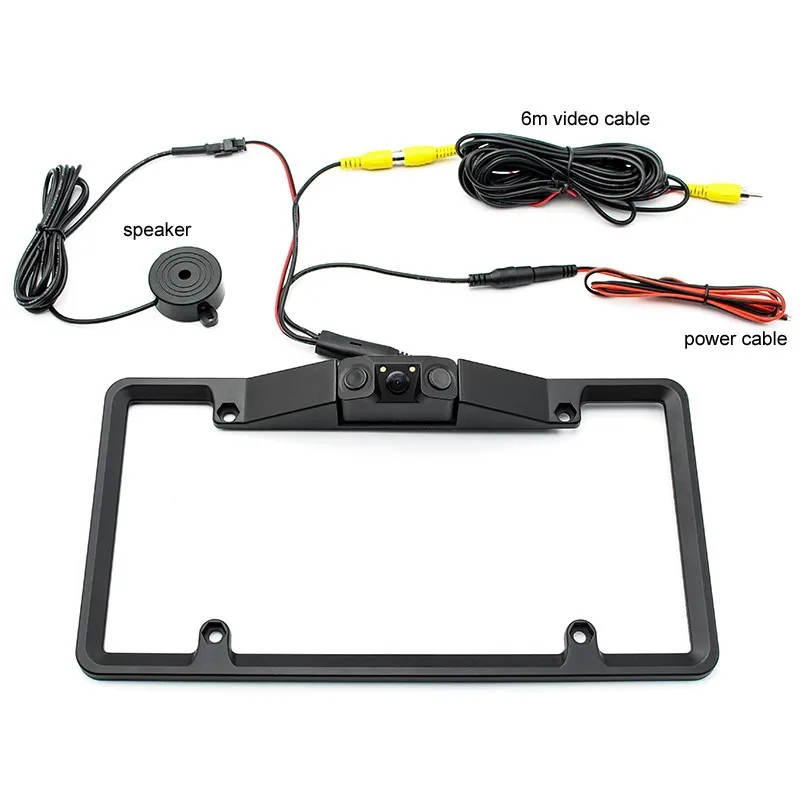 

Beauty Frame Three-in-One Reverse Image All-in-one Reversing Radar Intelligent Free Punched Radar Webcam Three-in-One