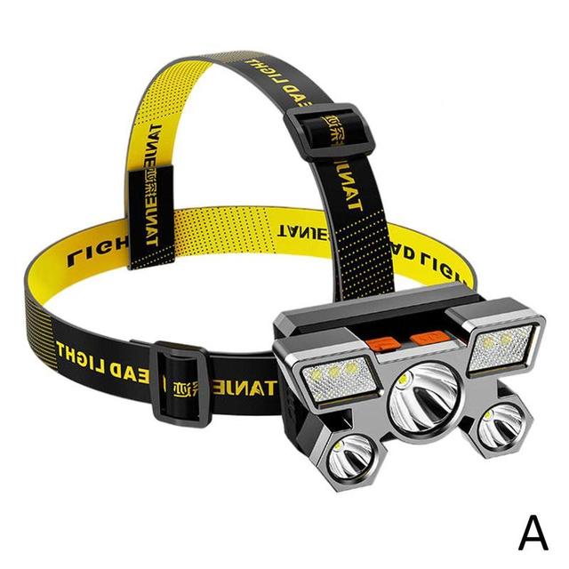 LED Headlight USB Rechargeable 350LM COB Camping Headlamp Head Horch USB Rechargeable Head Lamp for Camping