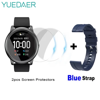 

20pcs Film Cover for haylou ls05 Anti Scratch Bubble-free Screen Protective Films For Haylou Solar SmartWatch Screen Protector