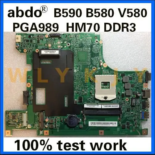 Abdo 48.4TE06.011 90002022 материнская плата для Lenovo B590 V580C B580 ноутбука PGA989 HM70 DDR3 100% тестовая